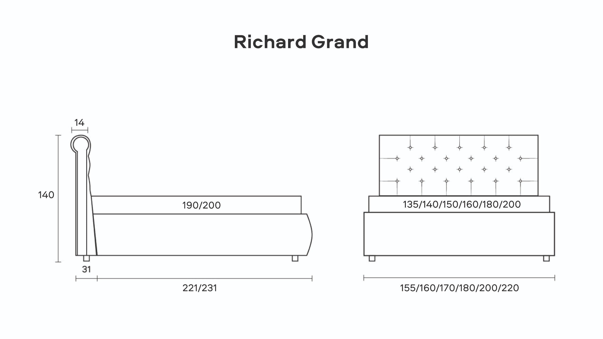 Richard Grand Bed