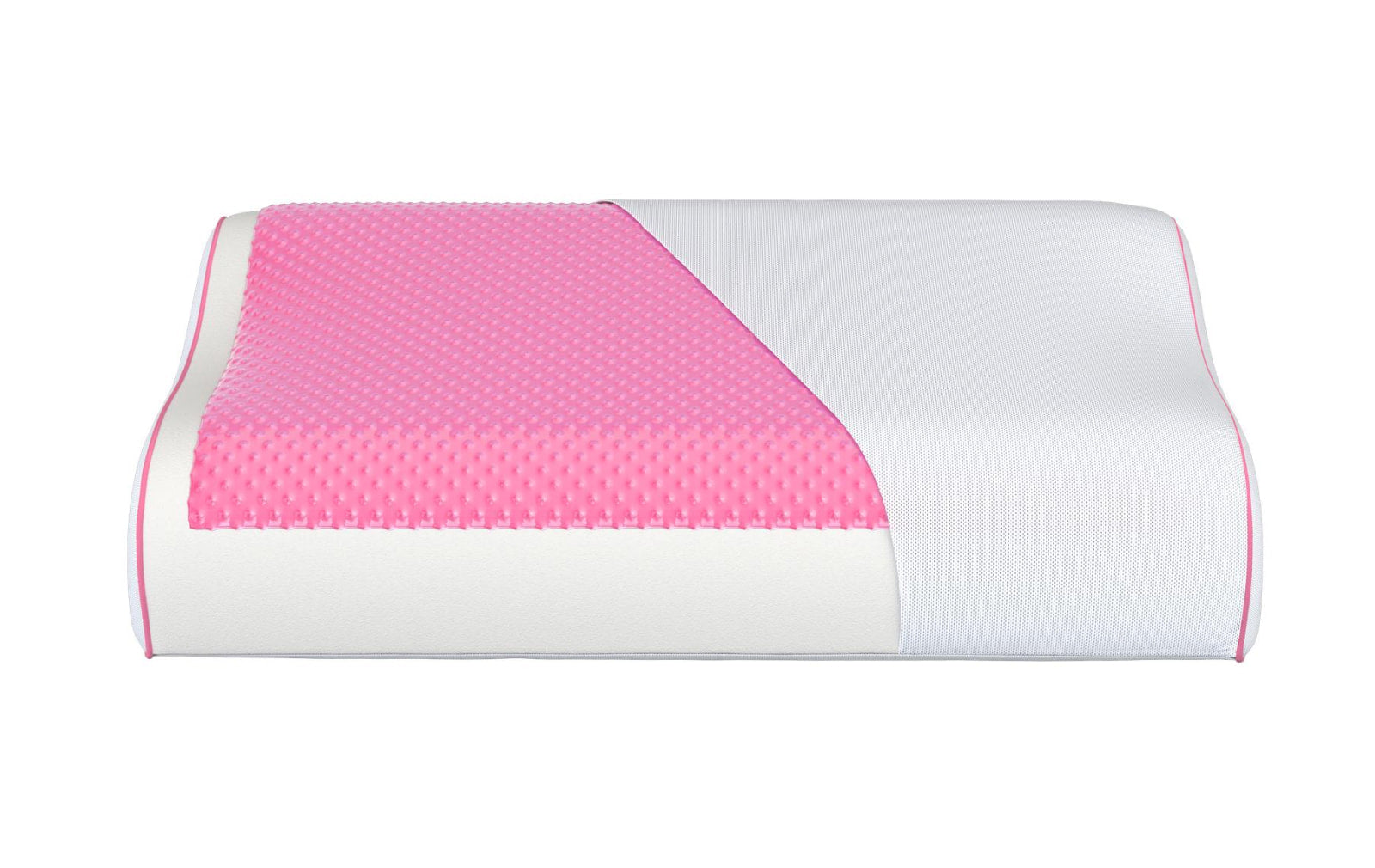 Ecogel Contour Pink Pillow