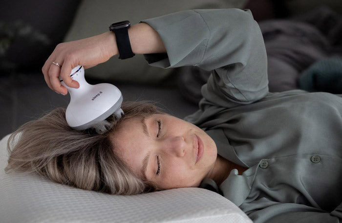 Load video: S8 Power Mood Massager for head