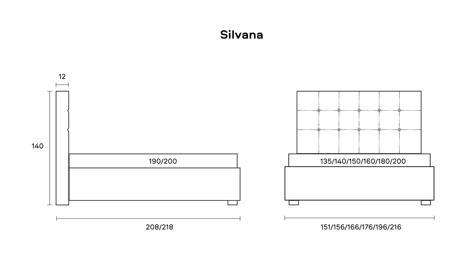 Silvana Bed